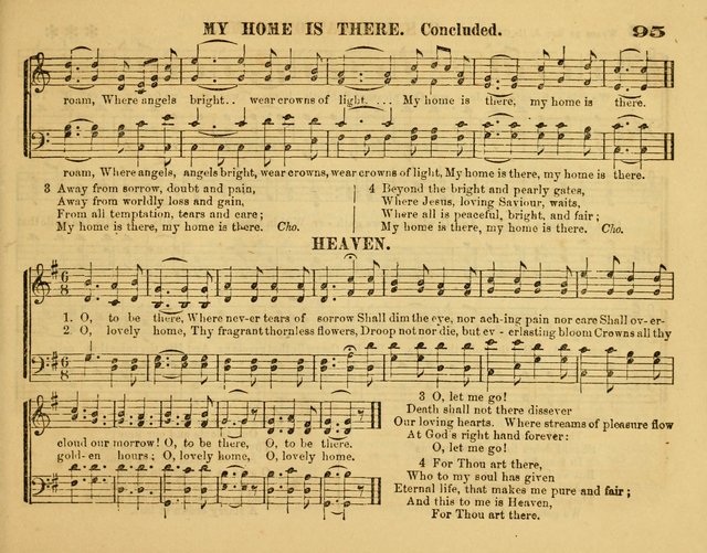 Fresh Laurels for the Sabbath School, A new and extensive collection of music and hymns. Prepared expressly for the Sabbath Schools, Etc. page 100