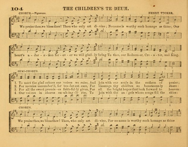 Fresh Laurels for the Sabbath School, A new and extensive collection of music and hymns. Prepared expressly for the Sabbath Schools, Etc. page 109