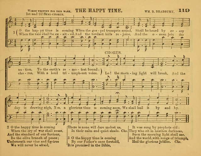 Fresh Laurels for the Sabbath School, A new and extensive collection of music and hymns. Prepared expressly for the Sabbath Schools, Etc. page 124