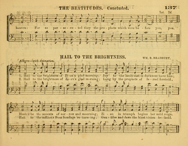 Fresh Laurels for the Sabbath School, A new and extensive collection of music and hymns. Prepared expressly for the Sabbath Schools, Etc. page 142