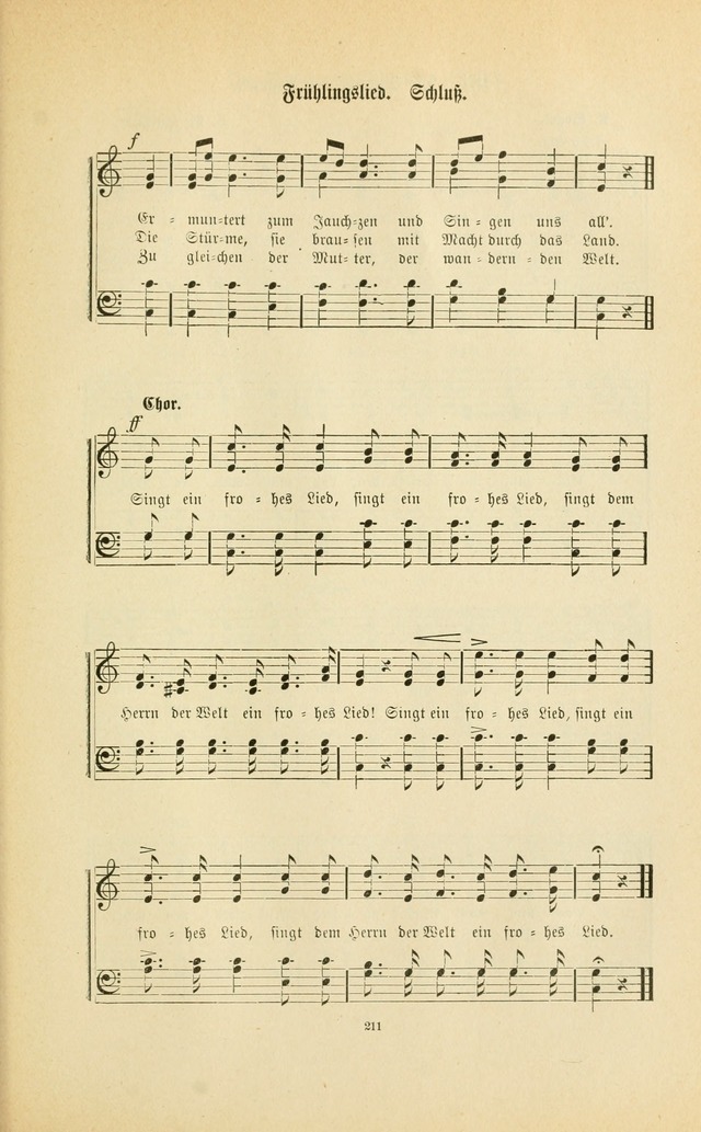 Frohe Lieder und Brüder-Harfe: eine Sammlung von Liedern für Sonntagschulen und Jugendvereine (Spezialle Aufl.) page 211