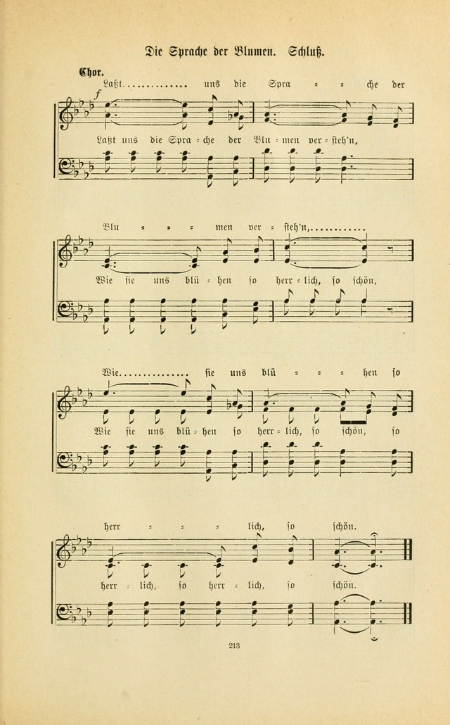 Frohe Lieder und Brüder-Harfe: eine Sammlung von Liedern für Sonntagschulen und Jugendvereine (Spezialle Aufl.) page 213