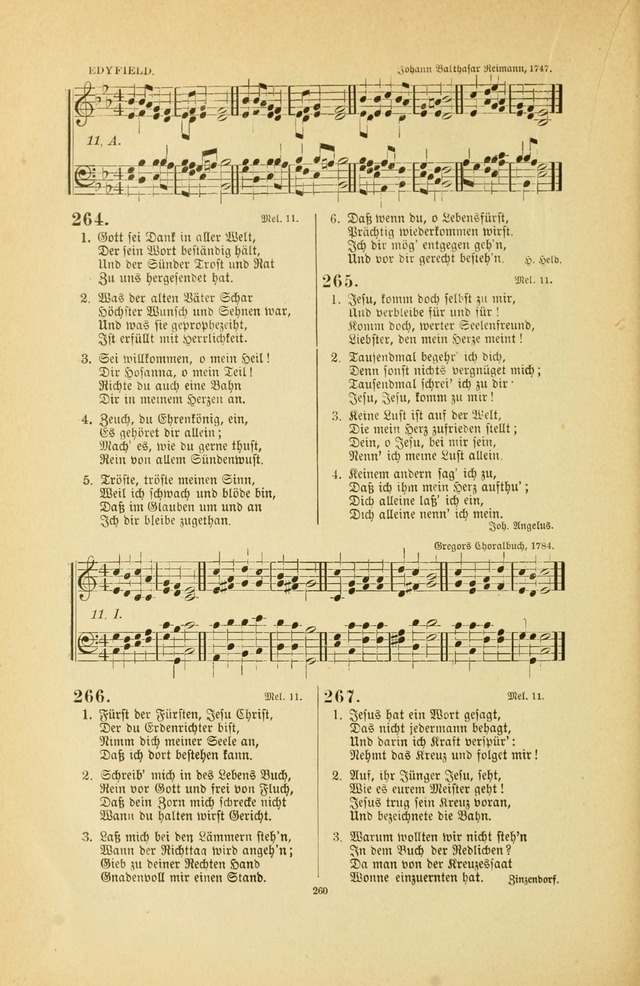 Frohe Lieder und Brüder-Harfe: eine Sammlung von Liedern für Sonntagschulen und Jugendvereine (Spezialle Aufl.) page 260