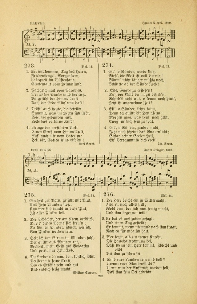 Frohe Lieder und Brüder-Harfe: eine Sammlung von Liedern für Sonntagschulen und Jugendvereine (Spezialle Aufl.) page 262