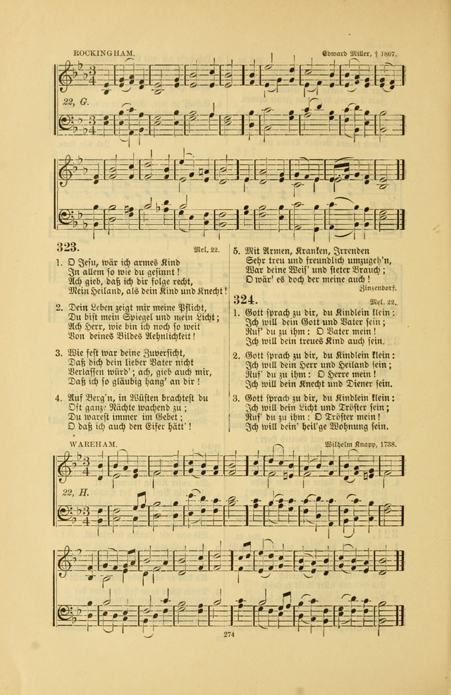 Frohe Lieder und Brüder-Harfe: eine Sammlung von Liedern für Sonntagschulen und Jugendvereine (Spezialle Aufl.) page 274