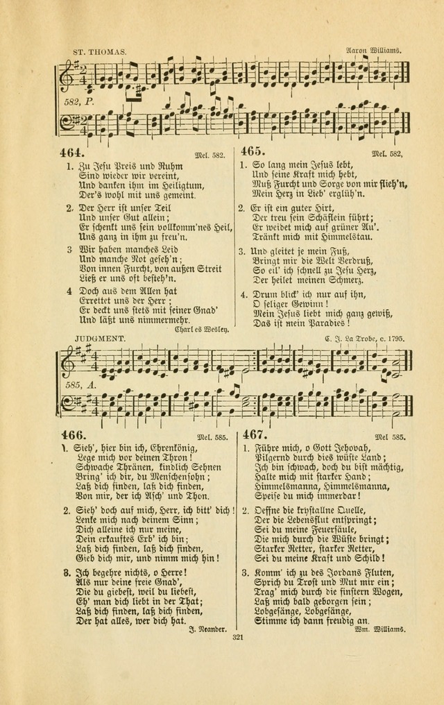 Frohe Lieder und Brüder-Harfe: eine Sammlung von Liedern für Sonntagschulen und Jugendvereine (Spezialle Aufl.) page 321