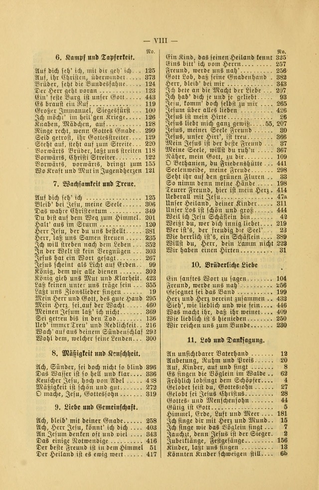 Frohe Lieder und Brüder-Harfe: eine Sammlung von Liedern für Sonntagschulen und Jugendvereine (Spezialle Aufl.) page xii