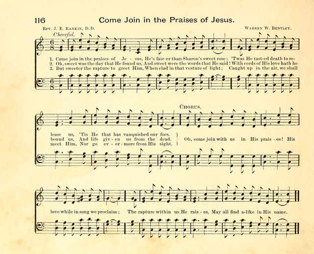 Fair as the Morning. Hymns and Tunes for Praise in the Sunday-School page 114