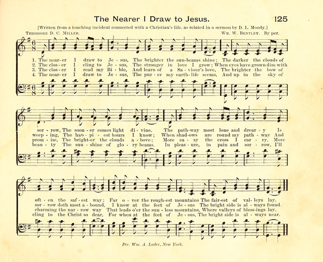 Fair as the Morning. Hymns and Tunes for Praise in the Sunday-School page 123