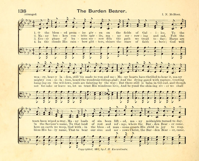 Fair as the Morning. Hymns and Tunes for Praise in the Sunday-School page 136