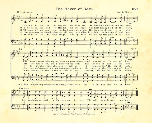 Fair as the Morning. Hymns and Tunes for Praise in the Sunday-School page 151