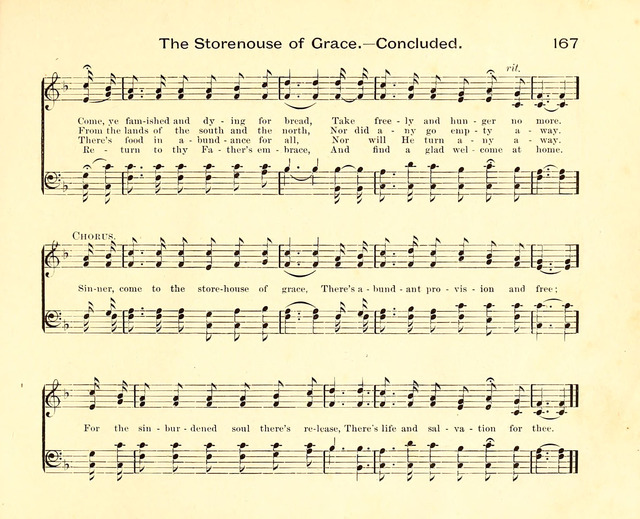 Fair as the Morning. Hymns and Tunes for Praise in the Sunday-School page 165