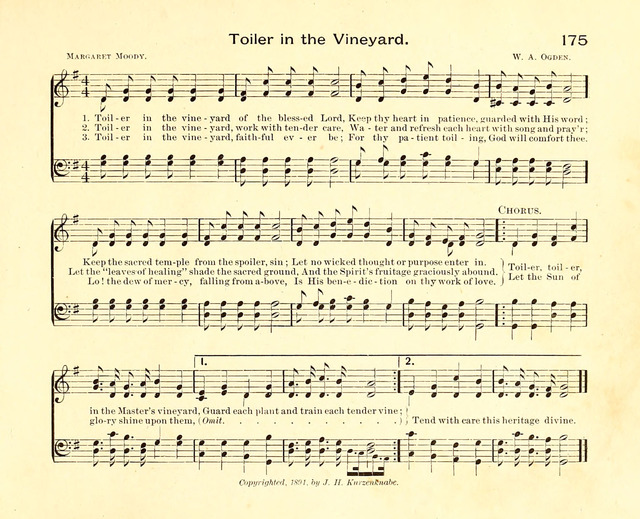 Fair as the Morning. Hymns and Tunes for Praise in the Sunday-School page 173