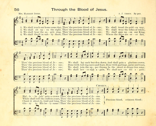 Fair as the Morning. Hymns and Tunes for Praise in the Sunday-School page 54