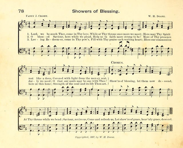 Fair as the Morning. Hymns and Tunes for Praise in the Sunday-School page 76