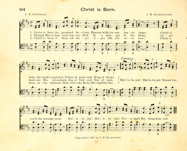 Fair as the Morning. Hymns and Tunes for Praise in the Sunday-School page 92