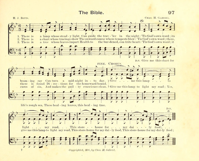 Fair as the Morning. Hymns and Tunes for Praise in the Sunday-School page 95