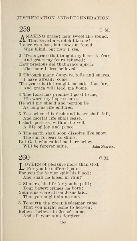 Free Methodist Hymnal page 161