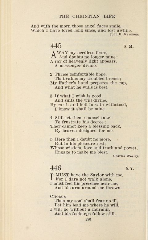 Free Methodist Hymnal page 282