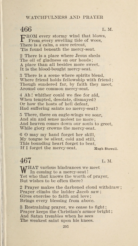 Free Methodist Hymnal page 295