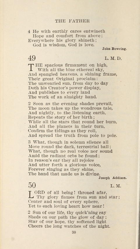 Free Methodist Hymnal page 30