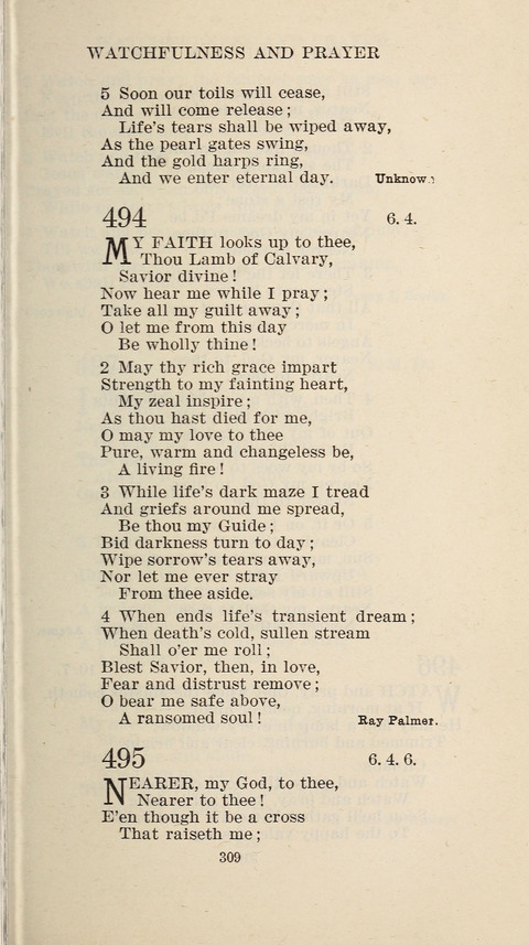 Free Methodist Hymnal page 311