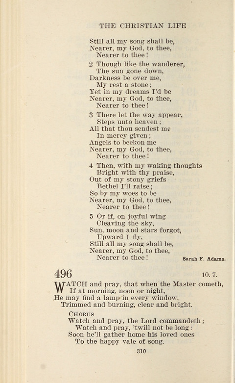 Free Methodist Hymnal page 312