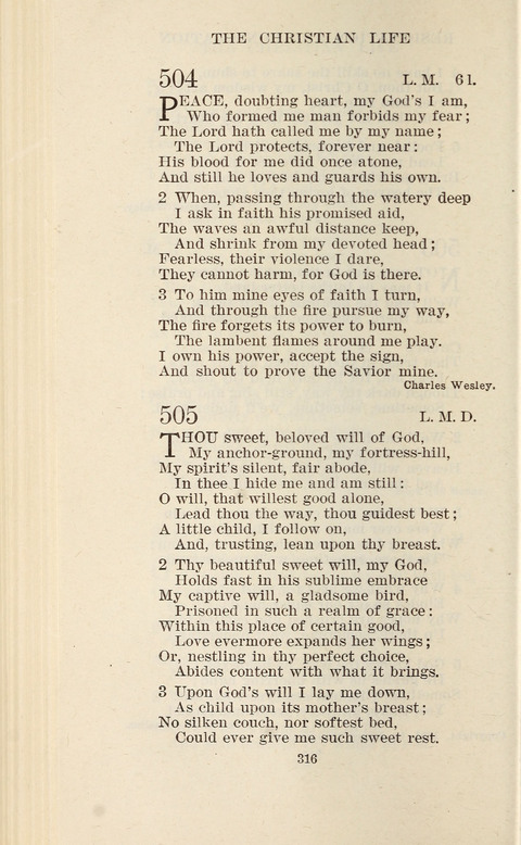 Free Methodist Hymnal page 318