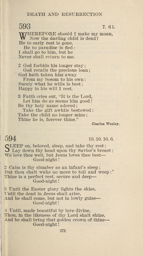 Free Methodist Hymnal page 373