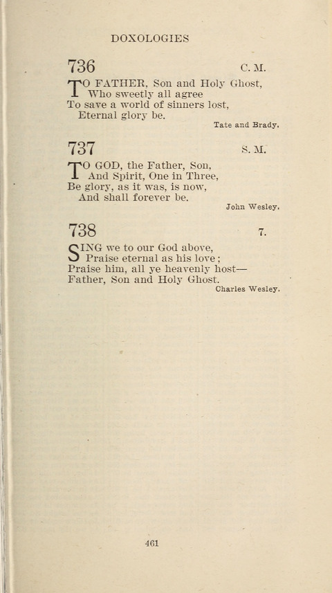 Free Methodist Hymnal page 463