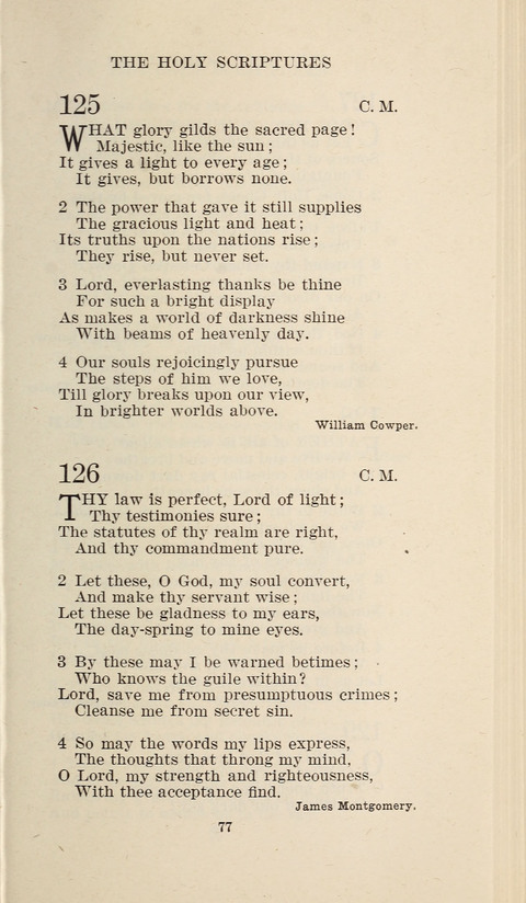 Free Methodist Hymnal page 77