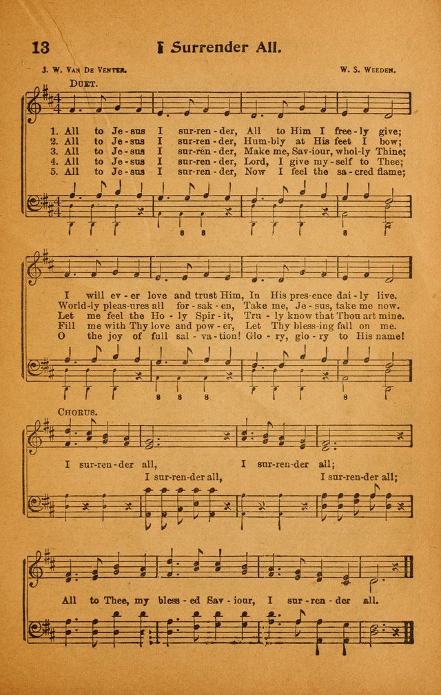 Familiar Songs of the Gospel No. 1 page 13