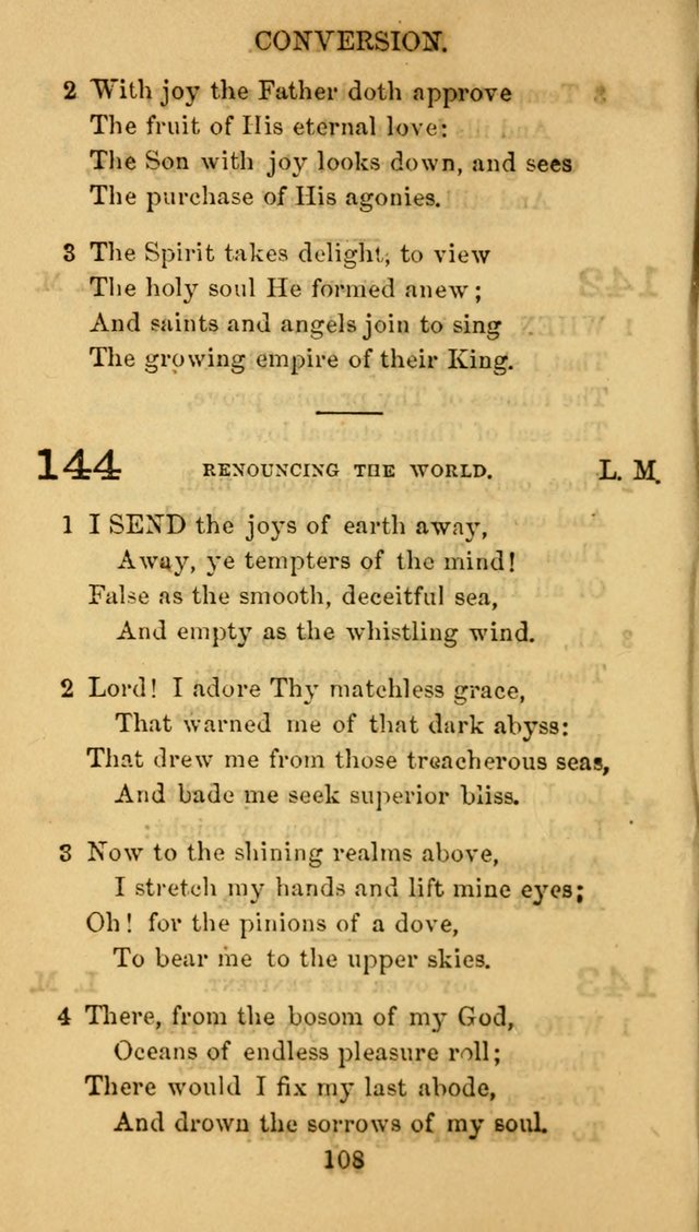 Fulton Street Hymn Book, for the use of union prayer meetings, Sabbath schools and families page 115