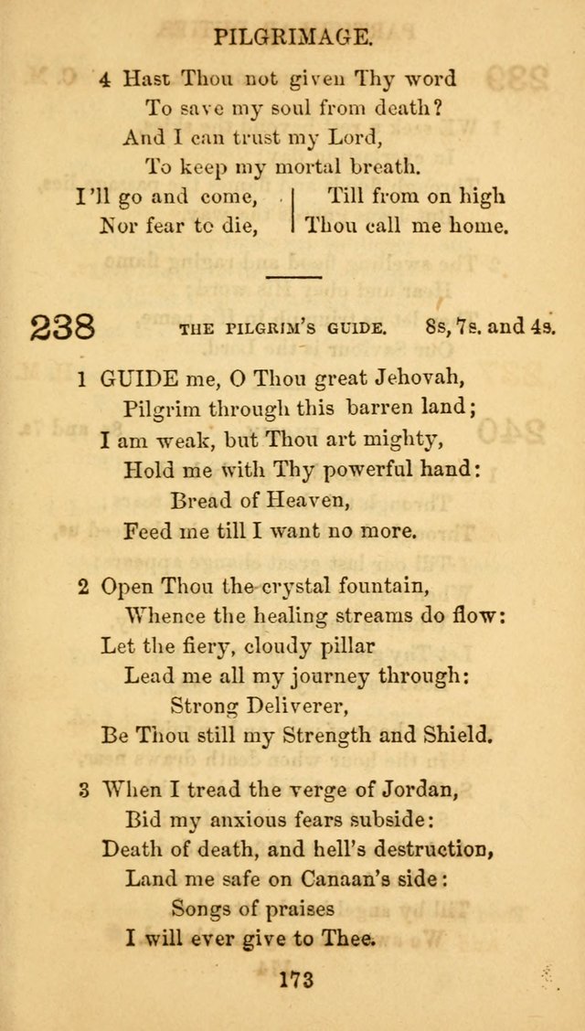 Fulton Street Hymn Book, for the use of union prayer meetings, Sabbath schools and families page 182