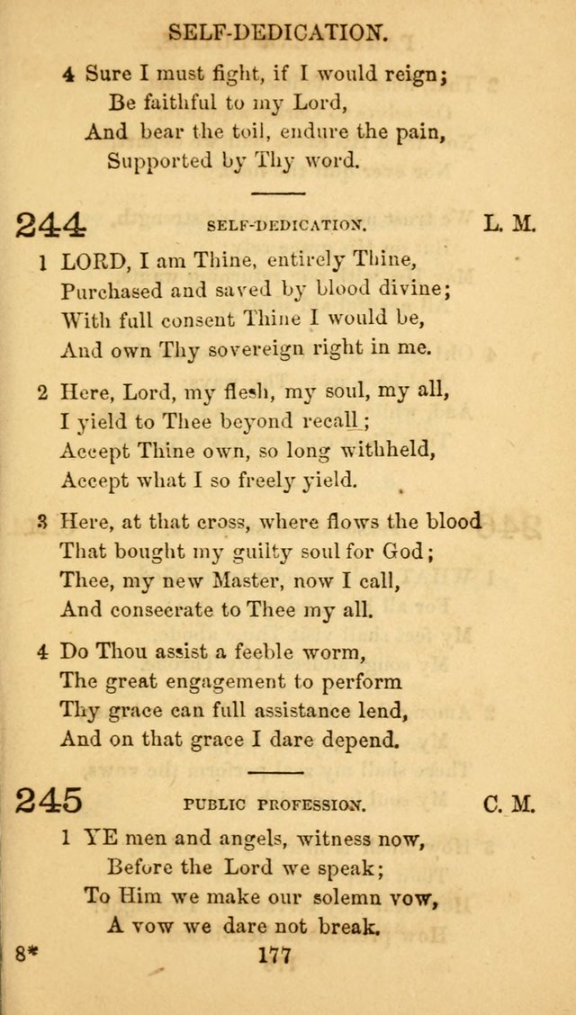 Fulton Street Hymn Book, for the use of union prayer meetings, Sabbath schools and families page 186