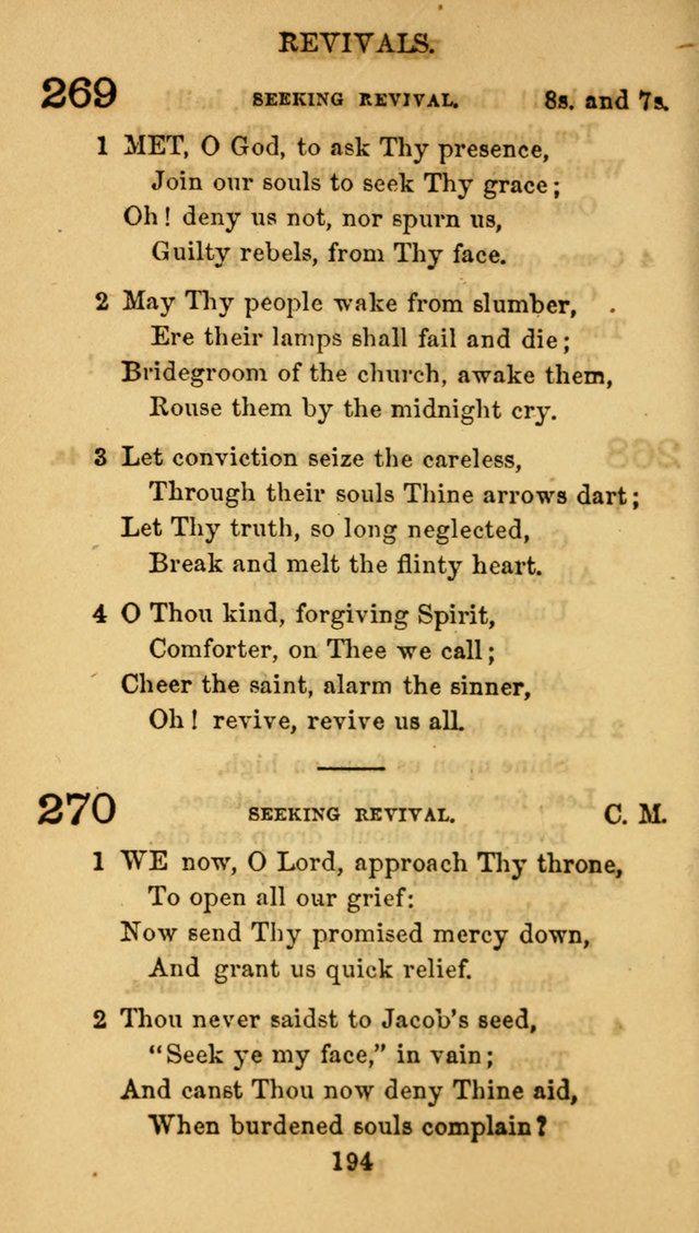 Fulton Street Hymn Book, for the use of union prayer meetings, Sabbath schools and families page 203