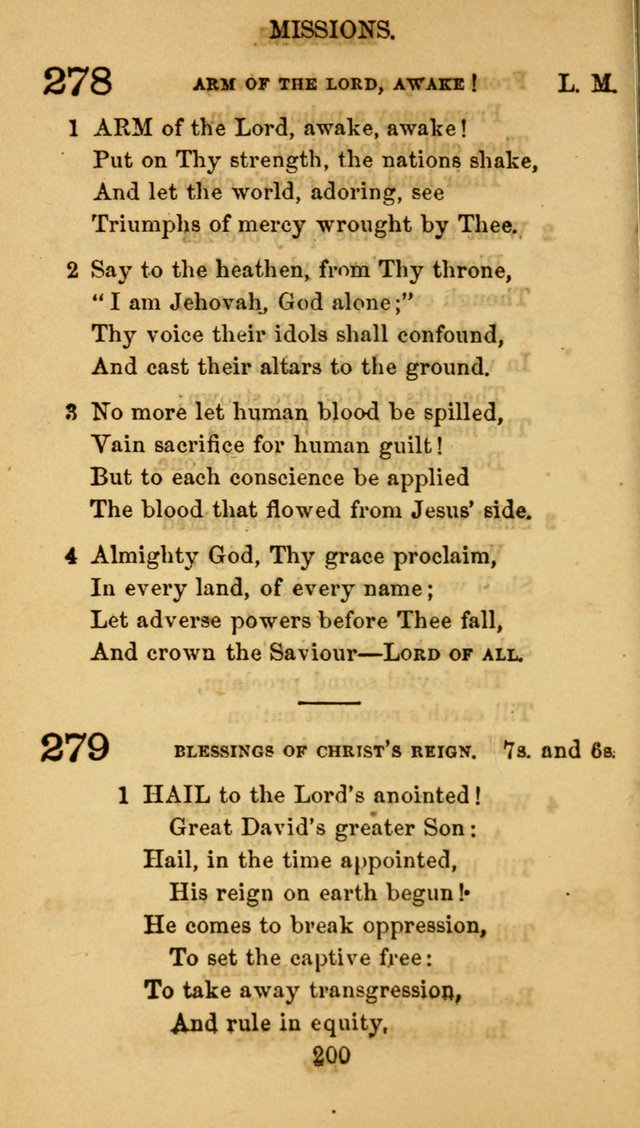 Fulton Street Hymn Book, for the use of union prayer meetings, Sabbath schools and families page 209