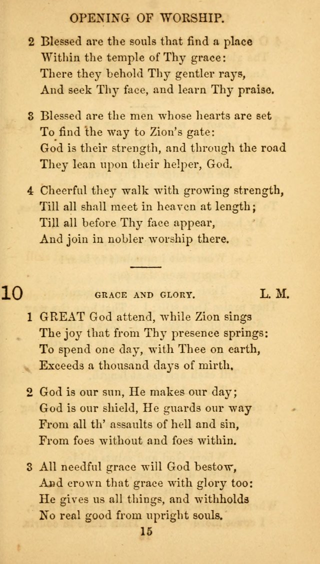 Fulton Street Hymn Book, for the use of union prayer meetings, Sabbath schools and families page 22