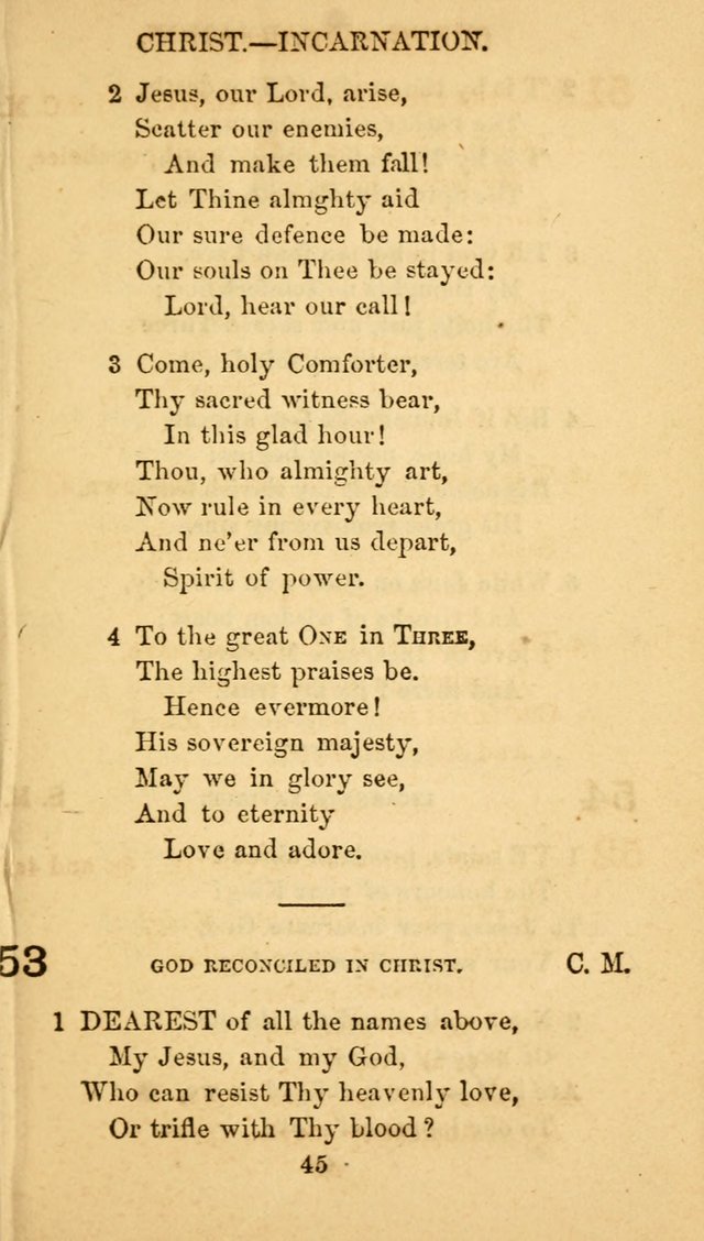 Fulton Street Hymn Book, for the use of union prayer meetings, Sabbath schools and families page 52