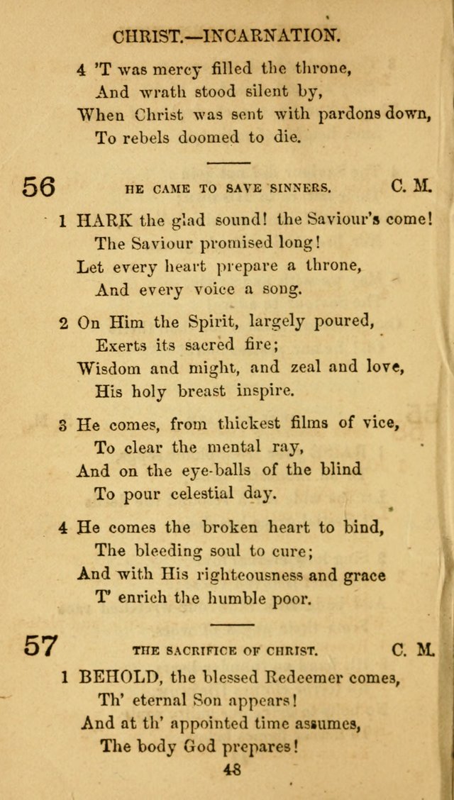 Fulton Street Hymn Book, for the use of union prayer meetings, Sabbath schools and families page 55