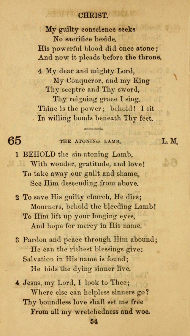 Fulton Street Hymn Book, for the use of union prayer meetings, Sabbath schools and families page 61