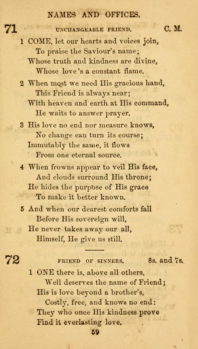 Fulton Street Hymn Book, for the use of union prayer meetings, Sabbath schools and families page 66