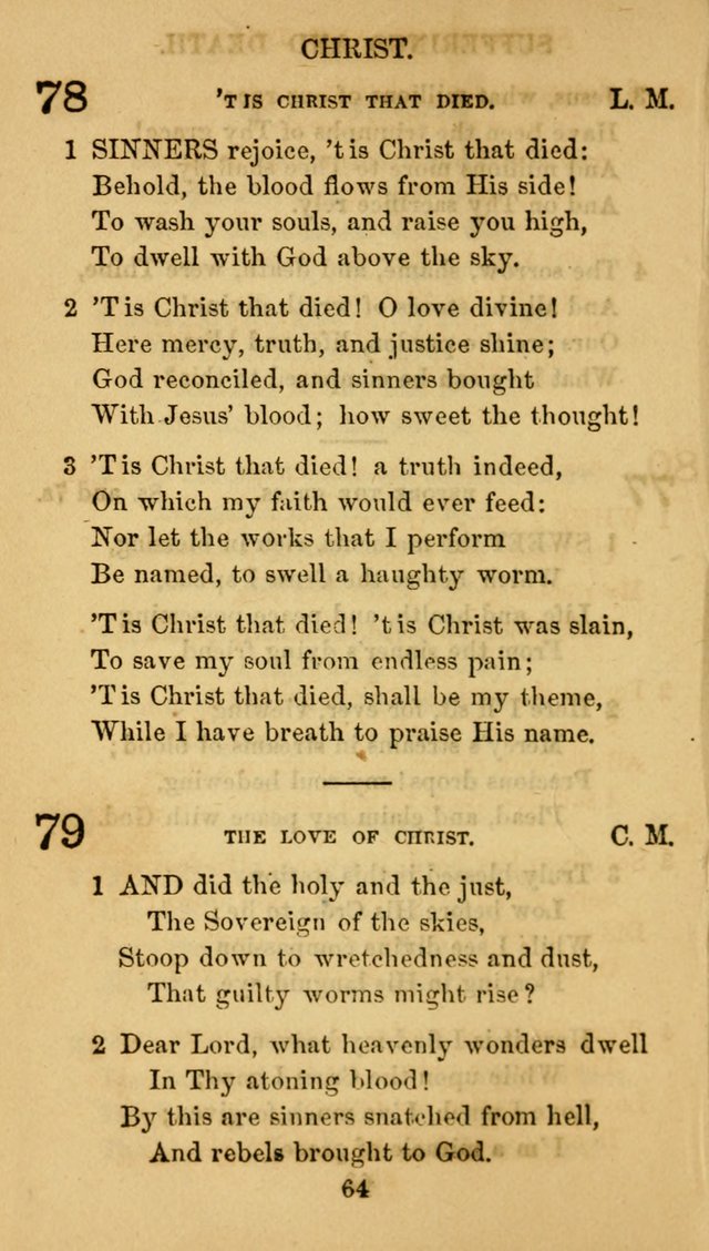 Fulton Street Hymn Book, for the use of union prayer meetings, Sabbath schools and families page 71