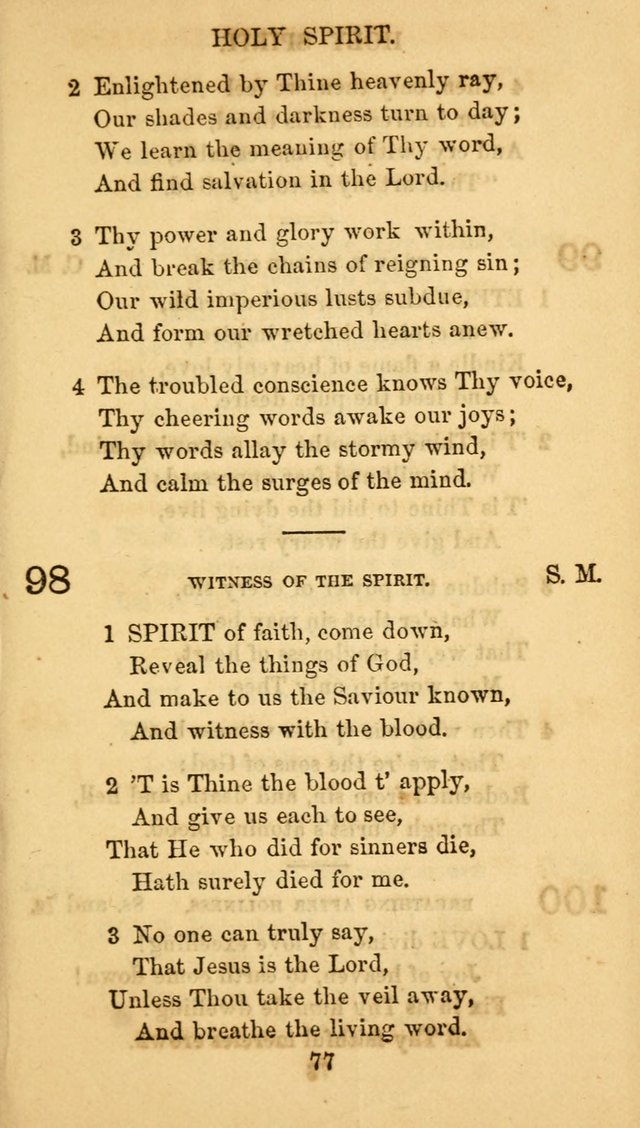 Fulton Street Hymn Book, for the use of union prayer meetings, Sabbath schools and families page 84
