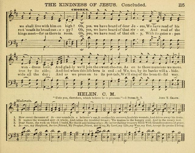 Fount of Blessing: a choice collection of sacred melodies, suitable for sunday schools, bible classes, prayer and praise meetings, gospel temperance meetings, and the home circles page 107