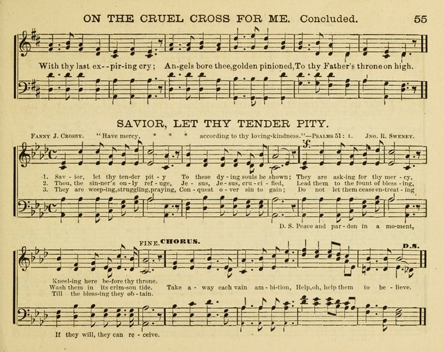 Fount of Blessing: a choice collection of sacred melodies, suitable for sunday schools, bible classes, prayer and praise meetings, gospel temperance meetings, and the home circles page 49