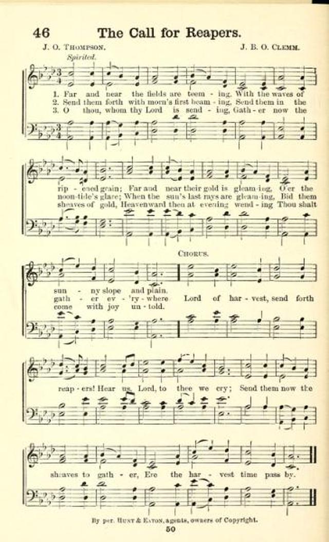 The Finest of the Wheat: hymns new and old, for missionary and revival meetings, and sabbath-schools page 49