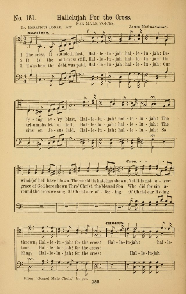 The Great Awakening: a choice collection of new and standard gospel songs page 154