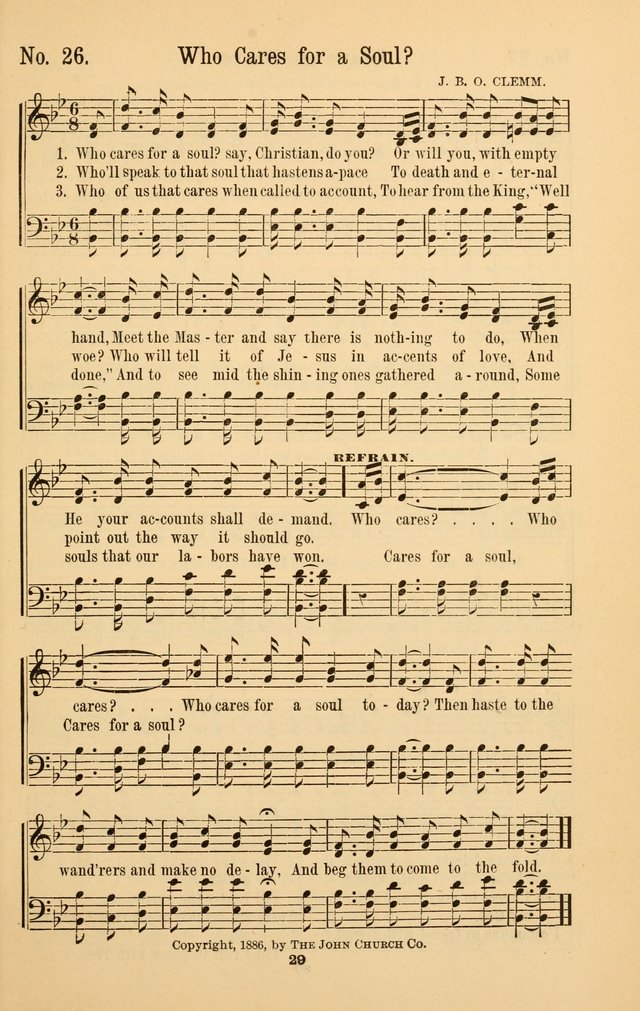 The Great Awakening: a choice collection of new and standard gospel songs page 31