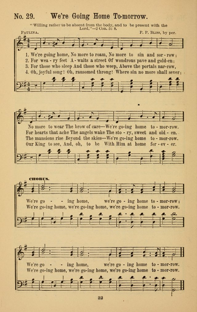 The Great Awakening: a choice collection of new and standard gospel songs page 34